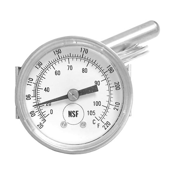 Food Warming Equipment Temp Gauge 20-220F, U-Clamp T-METER H1 - main